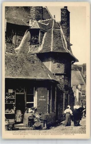 Saint-Brieuc Vieille Maison Recement Demolie