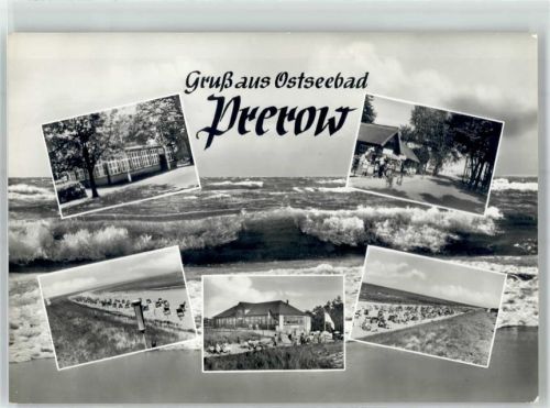 Ostseebad Prerow Badestrand Promenade Gasthaus
