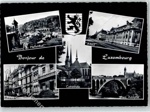 Luxembourg Kirche Arbed Palais Grand Ducal