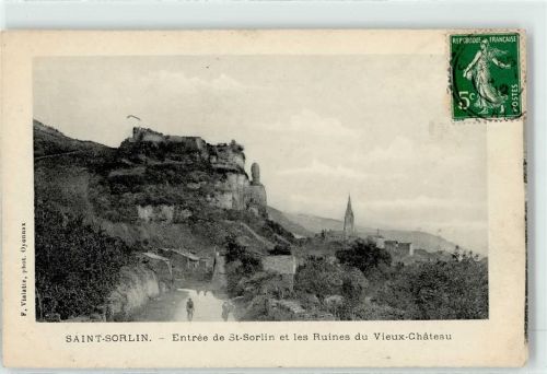 Saint-Sorlin Schloss ruine