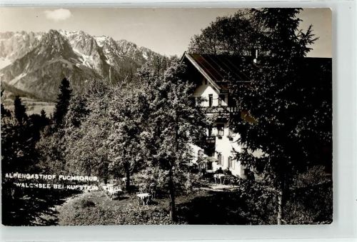 Walchsee Gasthaus Fuchsgrub Anna Hechenbichler