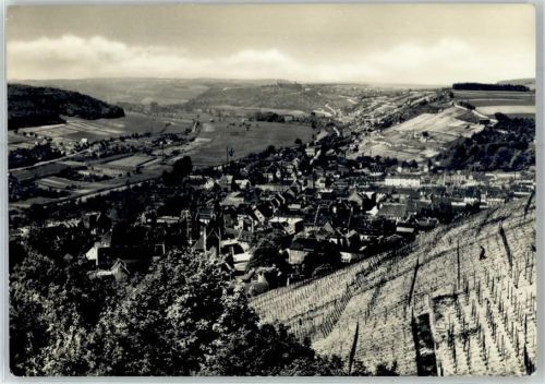 06632 O4805 Freyburg (Unstrut) - Blick vom Hotel Edelacker