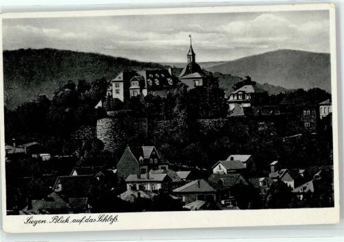 Siegen Blick auf das Schloss