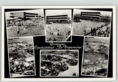 9711 Groningen 1956 - Schwimmbad