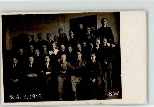 Lutherstadt Eisleben Schulklasse 1919