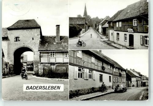 Badersleben Sudentor Paulsplan Lange Strasse