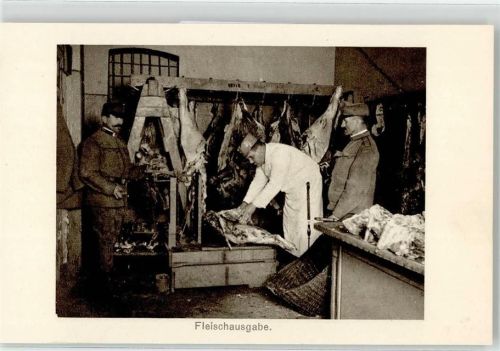 Fleischausgabe Fleischerei