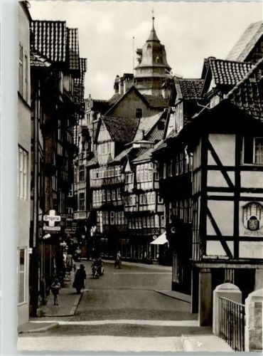 Hann Münden Handlung Drogerie Lange Straße Kirchturm