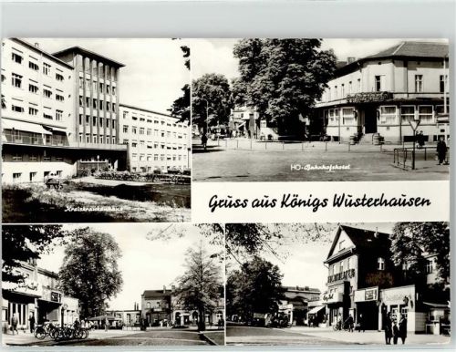 15711 O1600 Königs Wusterhausen - Krankenhaus Bahnhofshotel Filmtheater Kino