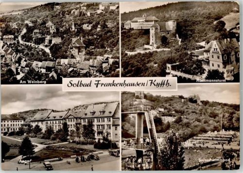 Bad Frankenhausen Am Weinberg Hausmannsturm Schwimmbad Anger