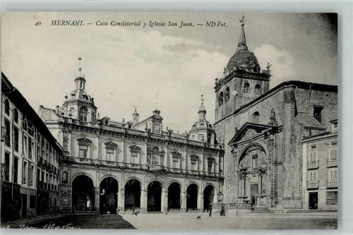 Hernani Casa Consistorial y Iglesia San Juan