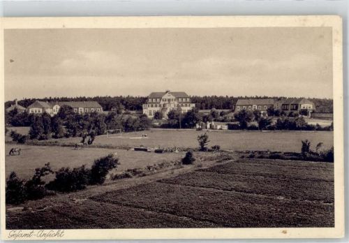 27637 W2859 Nordholz b Bremerhaven - Kinder Erholungsheim Deutsches Rotes Kreuz Sportplatz