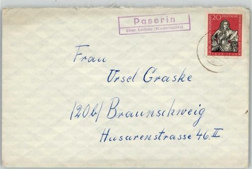 Paserin Landpoststempel