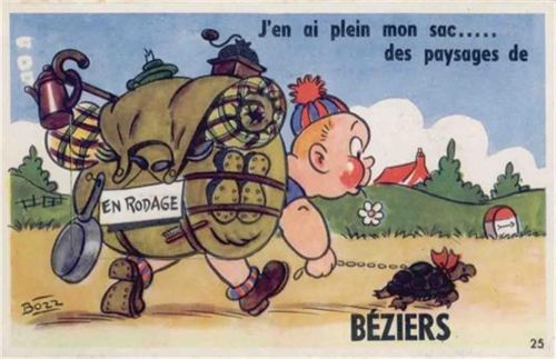 Beziers Béziers (Frankreich) Leporello I-II