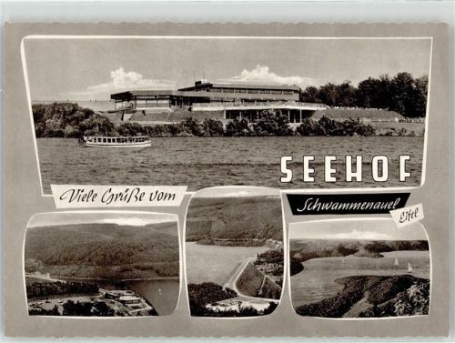 52396 W5169 Heimbach , Eifel - Seehof Schwammenauel Hotel