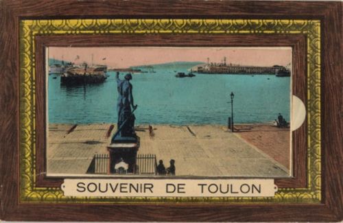 83000 Toulon - Toulon (Frankreich) Leporello, Hafen I-II