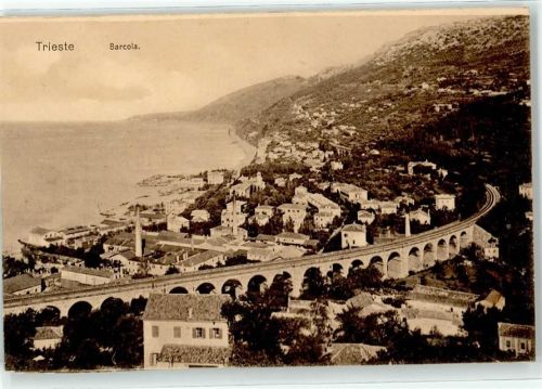 Trieste / Triest / Trst Barcola Brücke