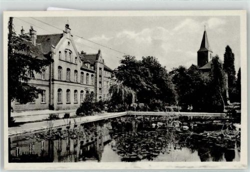 Sandersdorf Kirche August-Bebel-Schule