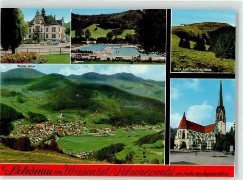 Schönau Kirche Schwimmbad Belchenhaus