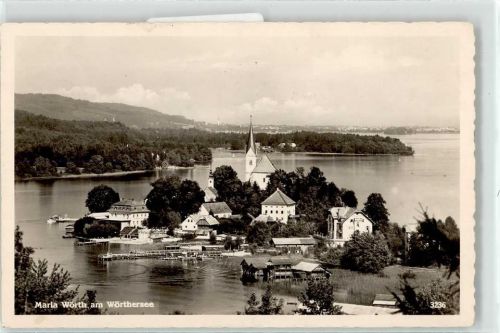 Maria Wörth Kirche Wörthersee Anlegestelle