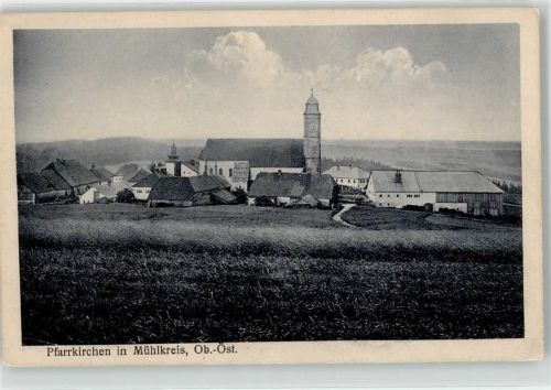 4141 Pfarrkirchen im Mühlkreis 1925 - Kirche