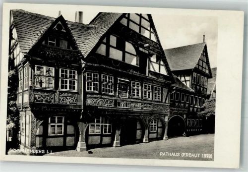 Schwalenberg Rathaus aus dem Jahre 1579