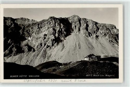 Ulmer Hütte Berghütte Valluga