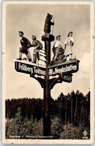 Bärental Wegweiser