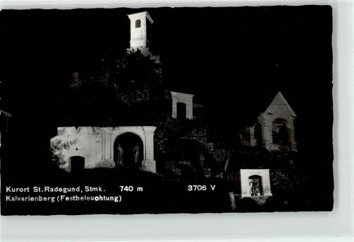 Sankt Radegund Kalvarienberg Festbeleuchtung