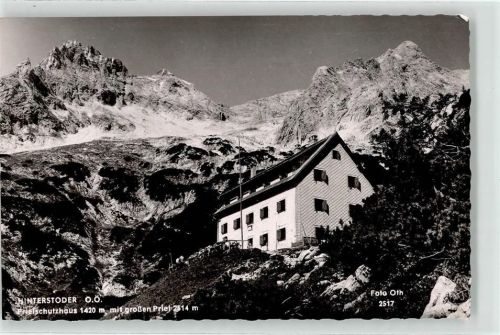Prielschutzhaus Berghütte Hinterstoder Großer Priel Hüttenstempel Familie Eder
