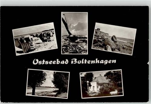 Ostseebad Boltenhagen Strand Küste Segelboot