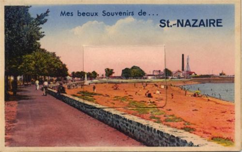 Saint-Nazaire Saint-Nazaire (Frankreich) Leporello I-II