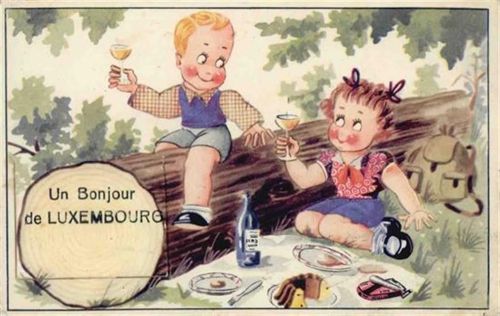 Luxembourg Luxemburg (Luxemburg) Leporello, Picknick I-II