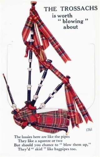Balloch Balloch (Grossbritannien) Leporello Dudelsack I-II (leichte Stauchung)