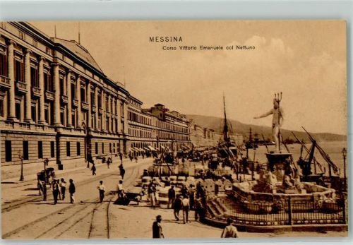 98100 Messina - Corso Vittorio Emanuele col Nettuno