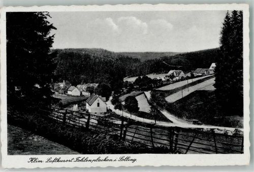 Fohlenplacken Panorama des Ortes im Solling Verlag Thoericht 15062