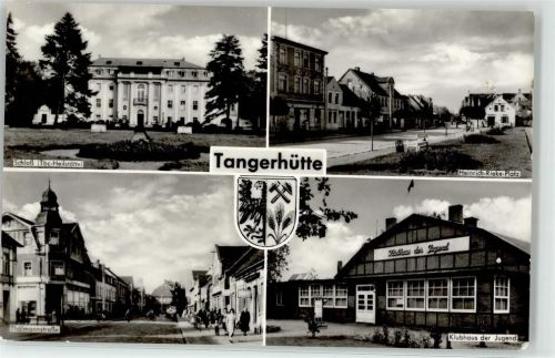 Tangerhütte Schloss Thälmannstrasse Klubhaus der Jugend Heinrich Rieke Platz