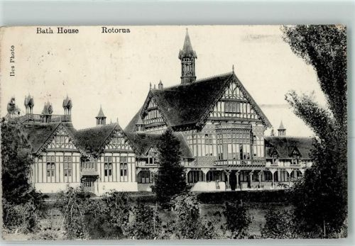 Rotorua 1914 - Bath House