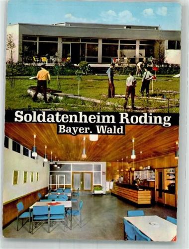 Roding Soldatenheim mit Minigolf