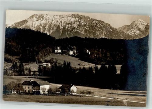 Bad Adelholzen 1922 Panorama des Ortes Ort handschriftlich