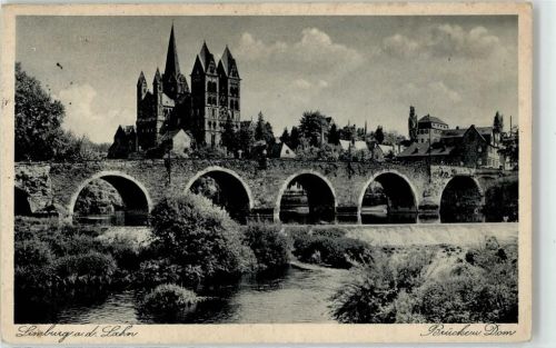 65549 W6250 Limburg a d Lahn - Brücke mit Dom