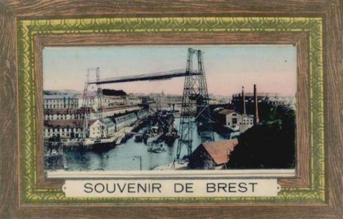 29200 Brest - Brest (Frankreich) Leporello II (fleckig RS)