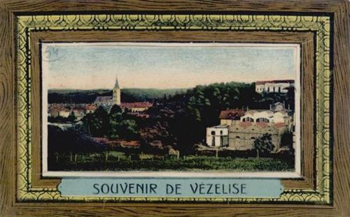 54330 Vezelise - Vézelise (Frankreich) Leporello II (kleine Einrisse bei Leporello-Abdeckung, Ecken abgestossen, fleckig RS)