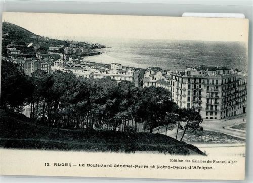 Alger Le Boulevard Géneral Farre