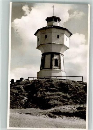 Langeoog Leuchtturm Ort handschriftlich