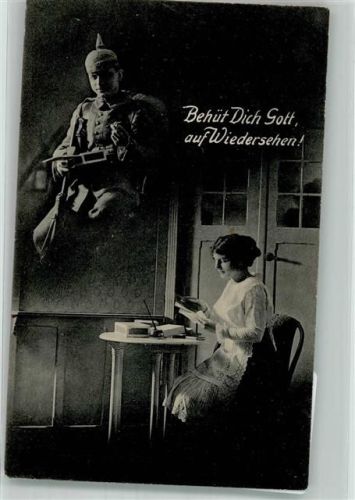 1917 Soldaten Militär Soldatenliebe WK I Uniform Zigarre Verlag Schmidt & Co. Feldpost 28. Res.-Div.
