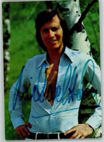 Michael Holm Autogramm origin. Unterschrift