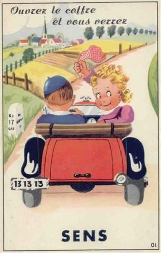 Sens Sens (Frankreich) Leporello I-II