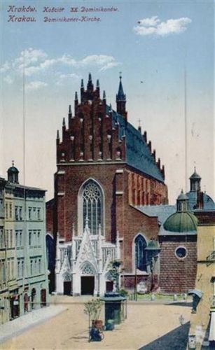 Krakau - Krakau Leporello Dominikaner-Kirche I-II
