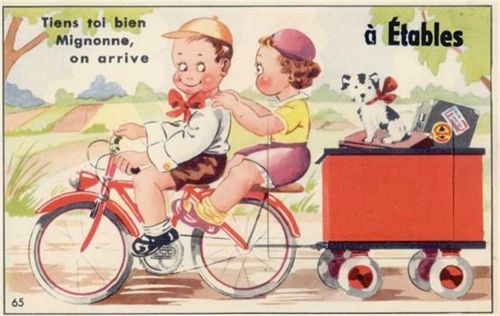 Etables-sur-Mer Étables-sur-Mer (Frankreich) Leporello I-II